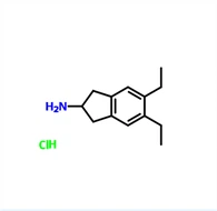 5,6-diethyl-2,3-dihydro-1H-inden-2-amin,hydrochloride CAS 312753-53-0