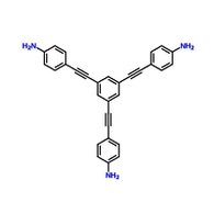 CAS:326002-91-9|4,4',4''-(Benzen-1,3,5-triyltris(ethyne-2,1-diyl))trianiline